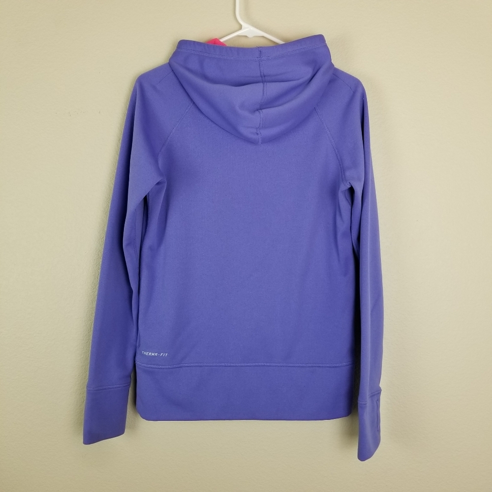 Nike| Purple and pink graphic pullover hoodie - Picture 3 of 8